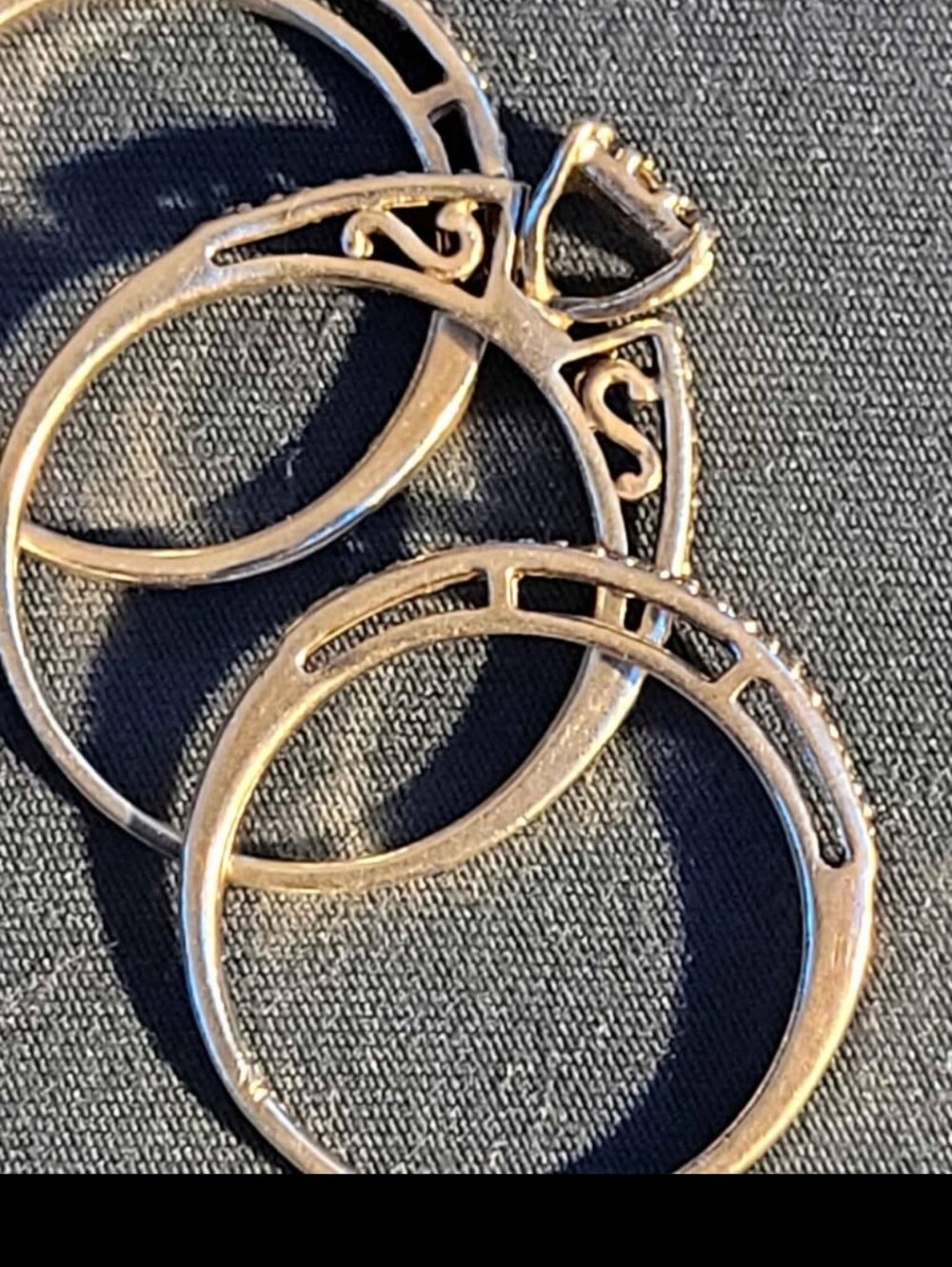 Diamond Wedding Set - Picture 3 of 7